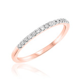 Photo of Lyndon 3/4 ct tw. Diamond Round Solitaire Trio Set 14K Rose Gold [BT913RL]