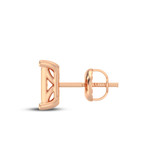 Photo of Lennox 1/6 CT. T.W. Diamond Earring 14K Rose Gold [CE1202R]