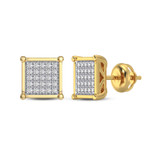 Photo of Lennox 1/6 Carat T.W. Diamond Earring 10K Yellow Gold [CE1202Y]