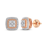 Photo of Gianna 1/4 Carat T.W. Diamond Earring 10K Rose Gold [CE1205R]
