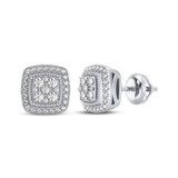 Photo of Gianna 1/4 Carat T.W. Diamond Earring 14K White Gold [CE1205W]