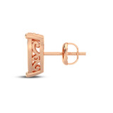 Photo of Callan 1/7 CT. T.W. Diamond Earring 10K Rose Gold [CE1206R]