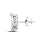 Photo of Callan 1/7 Carat T.W. Diamond Earring 10K White Gold [CE1206W]