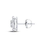 Photo of Marley 1/4 CT. T.W. Diamond Earring 10K White Gold [CE1207W]
