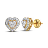 Photo of Nola 1/4 CT. T.W. Diamond Earring 10K Yellow Gold [CE1210Y]