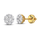 Photo of Nikita 1/3 Carat T.W. Diamond Earring 10K Yellow Gold [CE1214Y]