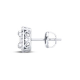 Photo of Enoch 1/2 CT. T.W. Diamond Earring 10K White Gold [CE1215W]