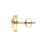 Photo of Agnes 1/6 Carat T.W. Diamond Earring 10K Yellow Gold [CE1536Y]