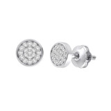 Photo of Jeannette 1/15 Carat T.W. Diamond Earring 14K White Gold [CE1537W]