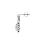 Photo of Justine 1/2 Carat T.W. Diamond Earring 10K White Gold [CE1538W]