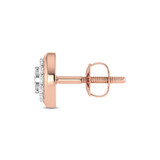 Photo of Regine 1/4 CT. T.W. Diamond Earring 14K Rose Gold [CE1540R]