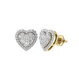 Photo of Celestine 5/8 CT. T.W. Diamond Earring 10K Yellow Gold [CE1543Y]
