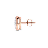 Photo of Carine 1/5 Carat T.W. Diamond Earring 10K Rose Gold [CE1544R]