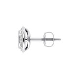 Photo of Claudine 1/2 Carat T.W. Diamond Earring 10K White Gold [CE1546W]