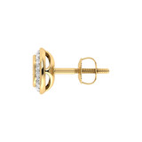 Photo of Claudine 1/2 Carat T.W. Diamond Earring 14K Yellow Gold [CE1546Y]