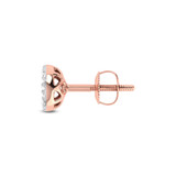 Photo of Nelly 1/5 CT. T.W. Diamond Earring 14K Rose Gold [CE1547R]