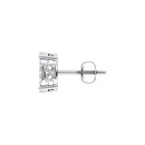 Photo of Dorcas 1/2 Carat T.W. Diamond Earring 14K White Gold [CE1548W]