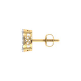Photo of Dorcas 1/2 Carat T.W. Diamond Earring 10K Yellow Gold [CE1548Y]