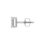Photo of Patience 1/4 Carat T.W. Diamond Earring 10K White Gold [CE1549W]