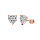 Photo of Prosper 1/2 CT. T.W. Diamond Earring 14K Rose Gold [CE1551R]