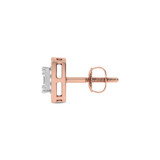 Photo of Sabine 3/8 Carat T.W. Diamond Earring 14K Rose Gold [CE1553R]
