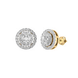 Photo of Gedeon 1 1/2 Carat T.W. Diamond Earring 10K Yellow Gold [CE1554Y]