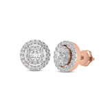 Photo of Sifa 2/3 Carat T.W. Diamond Earring 10K Rose Gold [CE1555R]