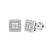 Photo of Eveline 1/4 Carat T.W. Diamond Earring 10K White Gold [CE1556W]
