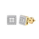 Photo of Eveline 1/4 CT. T.W. Diamond Earring 10K Yellow Gold [CE1556Y]