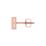 Photo of Bijou 1/4 CT. T.W. Diamond Earring 14K Rose Gold [CE1559R]