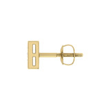 Photo of Bijou 1/4 CT. T.W. Diamond Earring 10K Yellow Gold [CE1559Y]