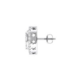 Photo of Julbert 2 Carat T.W. Diamond Earring 14K White Gold [CE1560W]