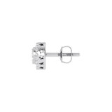 Photo of Julbert 1/4 CT. T.W. Diamond Earring 14K White Gold [CE1563W]