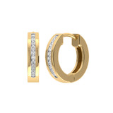Photo of Silvie 1/10 Carat T.W. Diamond Earring 14K Yellow Gold [CE1567Y]