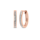 Photo of Isidore 1/10 CT. T.W. Diamond Earring 14K Rose Gold [CE1568R]