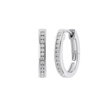 Photo of Isidore 1/10 CT. T.W. Diamond Earring 14K White Gold [CE1568W]