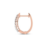 Photo of Yolande 1/4 CT. T.W. Diamond Earring 14K Rose Gold [CE1569R]