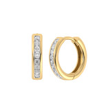 Photo of Cesarine 1/6 Carat T.W. Diamond Earring 10K Yellow Gold [CE1570Y]