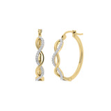 Photo of Rosine 1/6 Carat T.W. Diamond Earring 10K Yellow Gold [CE1572Y]