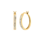 Photo of Mathias 1/4 CT. T.W. Diamond Earring 10K Yellow Gold [CE1576Y]
