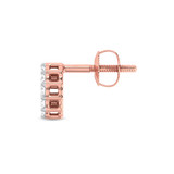 Photo of Vivianne 1/4 Carat T.W. Diamond Earring 10K Rose Gold [CE1577R]