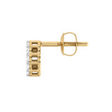 Photo of Vivianne 1/4 Carat T.W. Diamond Earring 14K Yellow Gold [CE1577Y]