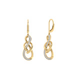 Photo of Edoxie 1/4 Carat T.W. Diamond Earring 10K Yellow Gold [CE1579Y]