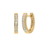 Photo of Yuma 1/5 Carat T.W. Diamond Earring 10K Yellow Gold [CE1580Y]