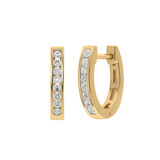 Photo of Yuma 1/5 CT. T.W. Diamond Earring 14K Yellow Gold [CE1580Y]