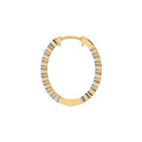 Photo of Ameen 1/5 Carat T.W. Diamond Earring 10K Yellow Gold [CE1581Y]
