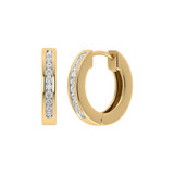 Photo of Jamal 1/8 Carat T.W. Diamond Earring 10K Yellow Gold [CE1583Y]