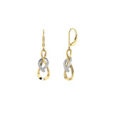 Photo of Rana 1/8 Carat T.W. Diamond Earring 14K Yellow Gold [CE1584Y]