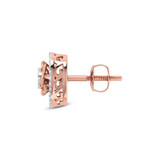 Photo of Zenobia 1/5 Carat T.W. Diamond Earring 10K Rose Gold [CE1589R]