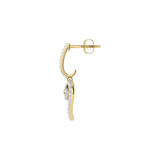 Photo of Jacenia 1/5 Carat T.W. Diamond Earring 14K Yellow Gold [CE1592Y]